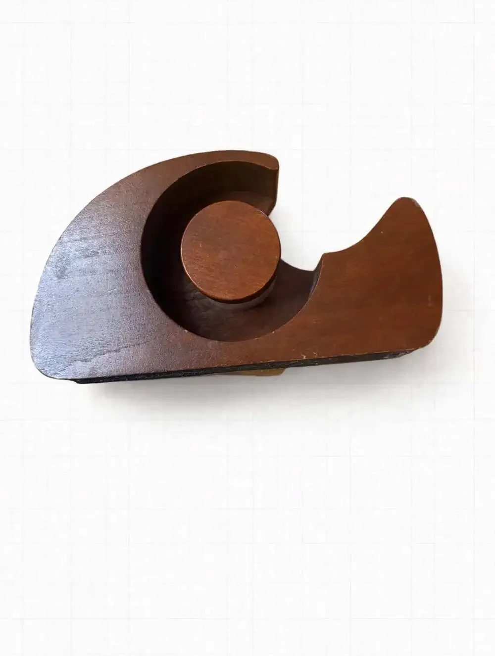 Levenger Wooden Desktop Tape Dispenser